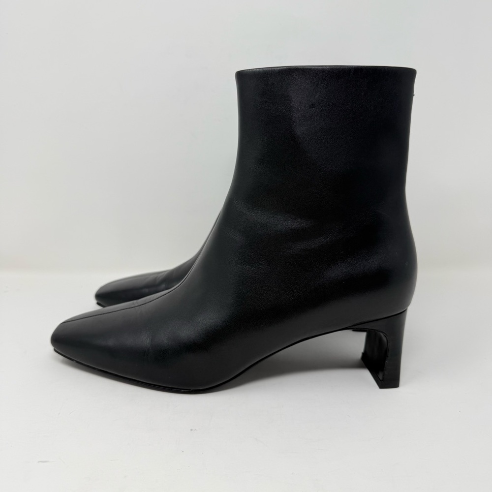 Rag & Bone Avery Zip Boots Black Leather Sz 39 - Picture 7 of 15